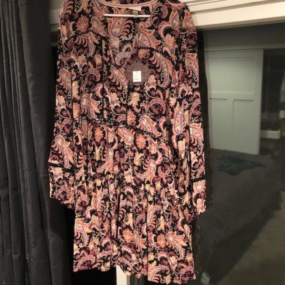 Knox Rose long sleeve dress XXL